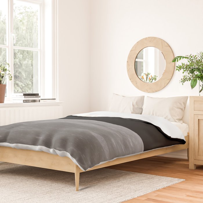 Earth rise over the Moon Duvet Cover Gallery Image 2