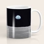 Earth rise over the Moon Coffee Mug Gallery Image 1