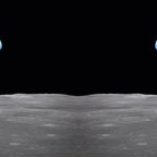 Earth rise over the Moon Coffee Mug Gallery Image 2