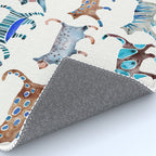 Cat Collection - Blue & Brown Palette Rug Gallery Image 4