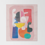 Abstract Modern Art 23  Throw Blanket Gallery Image 2