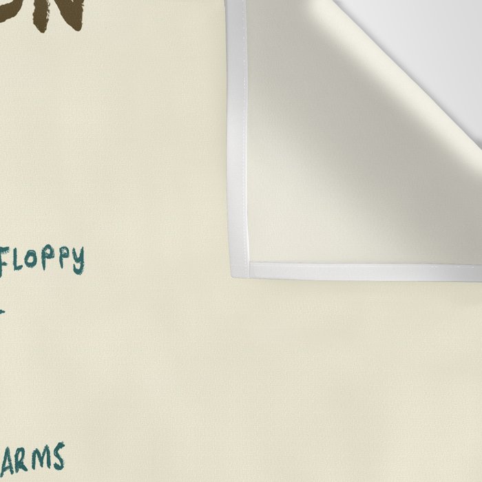 Anatomy of a Chicken Wall Tapestry Gallery Image 3