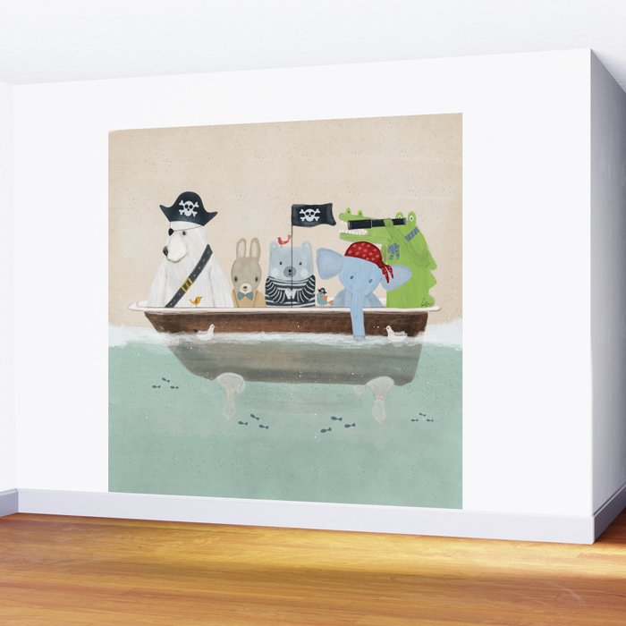 the pirate tub Wall Mural Gallery Image 2