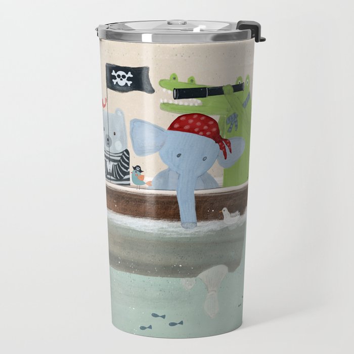 the pirate tub Travel Mug Gallery Image 2