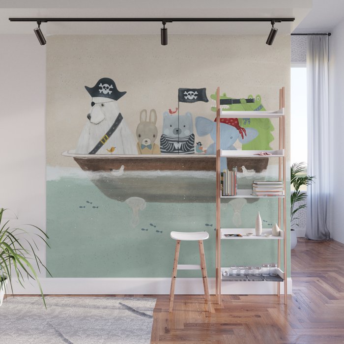 the pirate tub Wall Mural Gallery Image 1