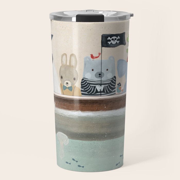 the pirate tub Travel Mug Gallery Image 1
