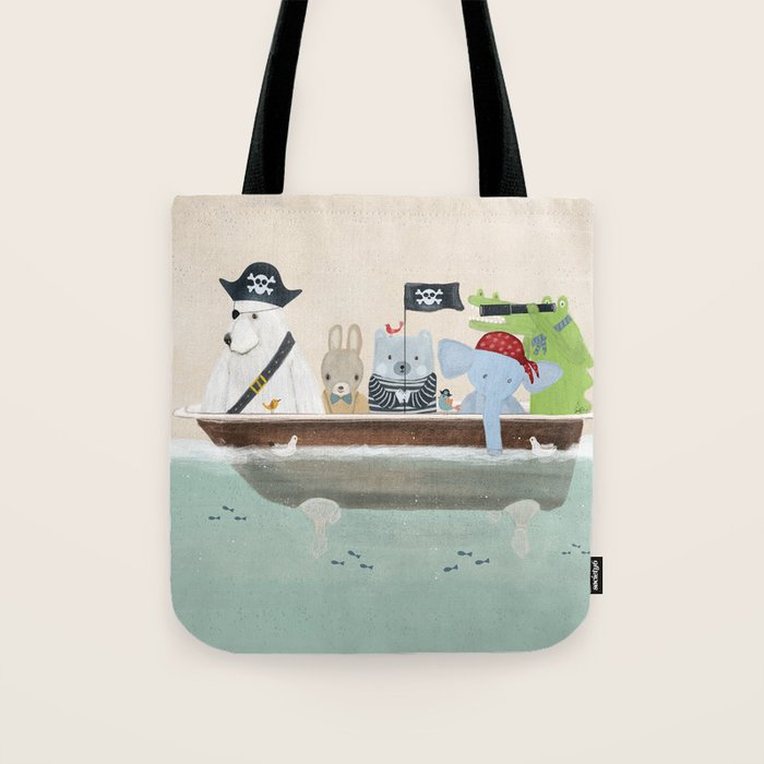the pirate tub Tote Bag Gallery Image 1
