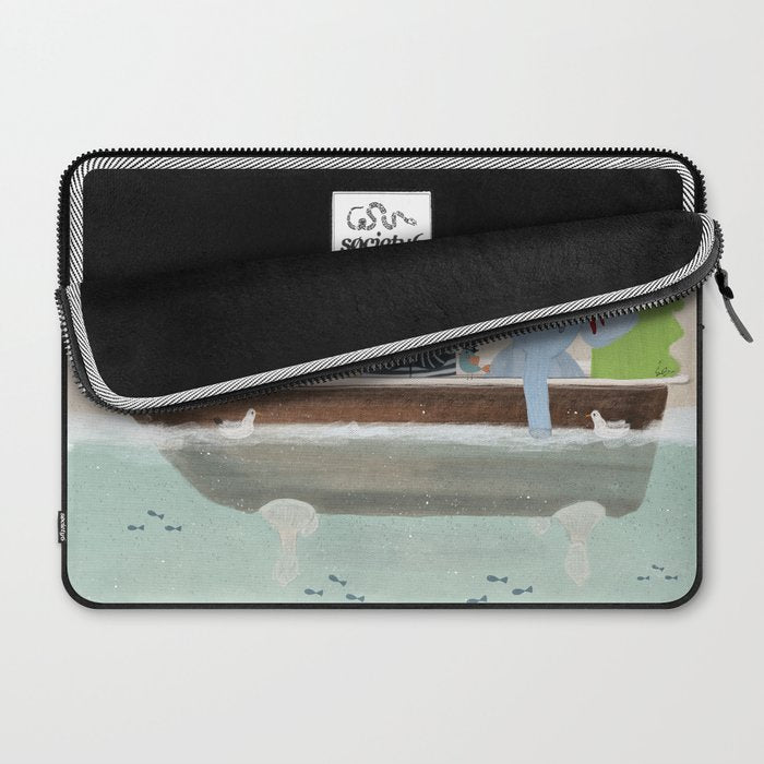 the pirate tub Laptop Sleeve Gallery Image 2