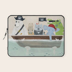 the pirate tub Laptop Sleeve Gallery Image 1