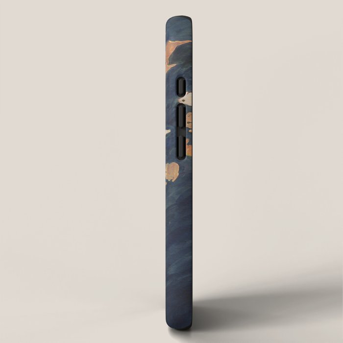 The moon, Venus and shooting star iPhone Case Gallery Image 2