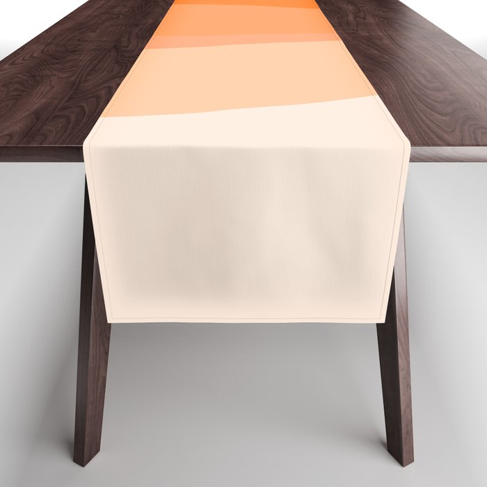 Creamsicle Dream - Abstract Table Runner Gallery Image 1