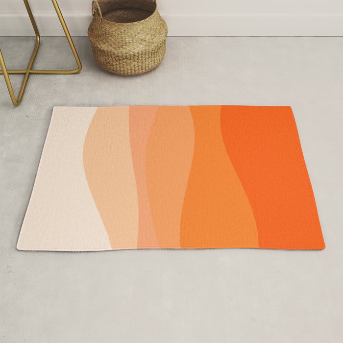 Creamsicle Dream - Abstract Rug Gallery Image 1