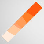 Creamsicle Dream - Abstract Table Runner Gallery Image 3
