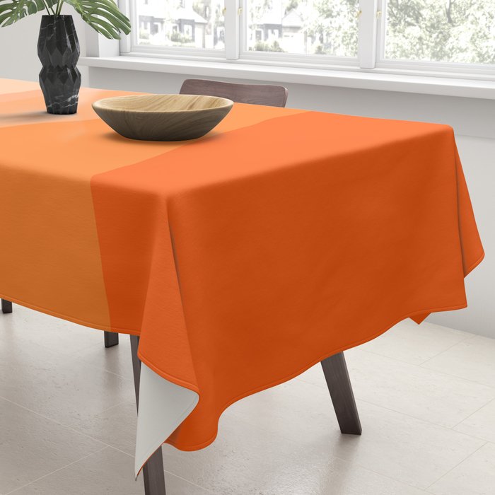 Creamsicle Dream - Abstract Tablecloth Gallery Image 3