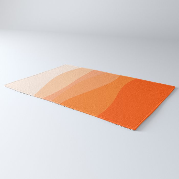 Creamsicle Dream - Abstract Rug Gallery Image 3