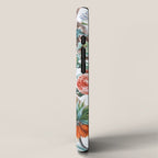 Cat and Floral Pattern III iPhone Case Gallery Image 2