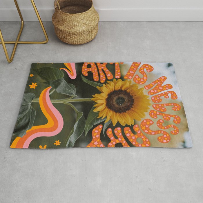 Art is Necessary Rug Gallery Image 1