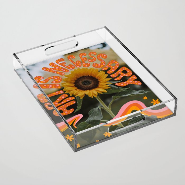 Art is Necessary Acrylic Tray Gallery Image 1