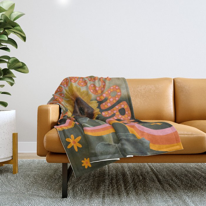 Art is Necessary Throw Blanket Gallery Image 1