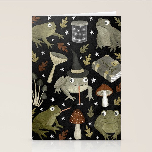 toad spells Stationery Card Gallery Image 2