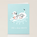 Cute dalmatian Stationery Card Gallery Image 2