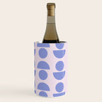 Shapes in Periwinkle Wine Chiller Gallery Image 3