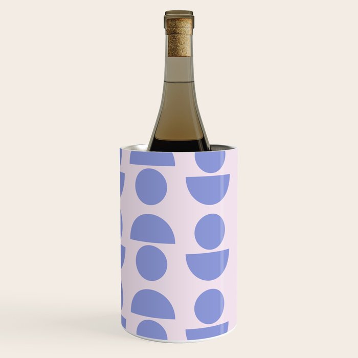 Shapes in Periwinkle Wine Chiller Gallery Image 3