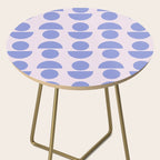 Shapes in Periwinkle Side Table Gallery Image 2