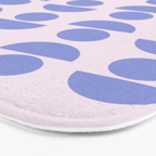 Shapes in Periwinkle Bath Mat Gallery Image 3