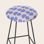 Shapes in Periwinkle Stool Gallery Image 2