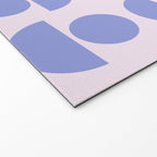 Shapes in Periwinkle Welcome Mat Gallery Image 2