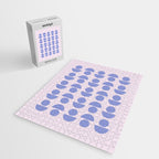 Shapes in Periwinkle Jigsaw Puzzle Gallery Image 2