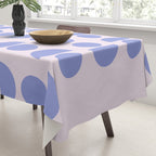 Shapes in Periwinkle Tablecloth Gallery Image 3