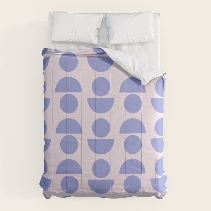 Shapes in Periwinkle Comforter Gallery Image 1