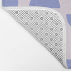 Shapes in Periwinkle Bath Mat Gallery Image 2