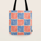 Abstract organic nature plant leaf pattern Tote Bag Gallery Image 1