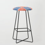 Abstract organic nature plant leaf pattern Stool Gallery Image 1