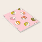 Rainbow Yin Yang Print Notebook Gallery Image 3