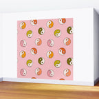 Rainbow Yin Yang Print Wall Mural Gallery Image 2