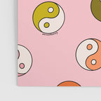 Rainbow Yin Yang Print Poster Gallery Image 3