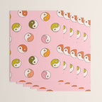 Rainbow Yin Yang Print Wrapping Paper Gallery Image 3