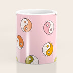 Rainbow Yin Yang Print Coffee Mug Gallery Image 4