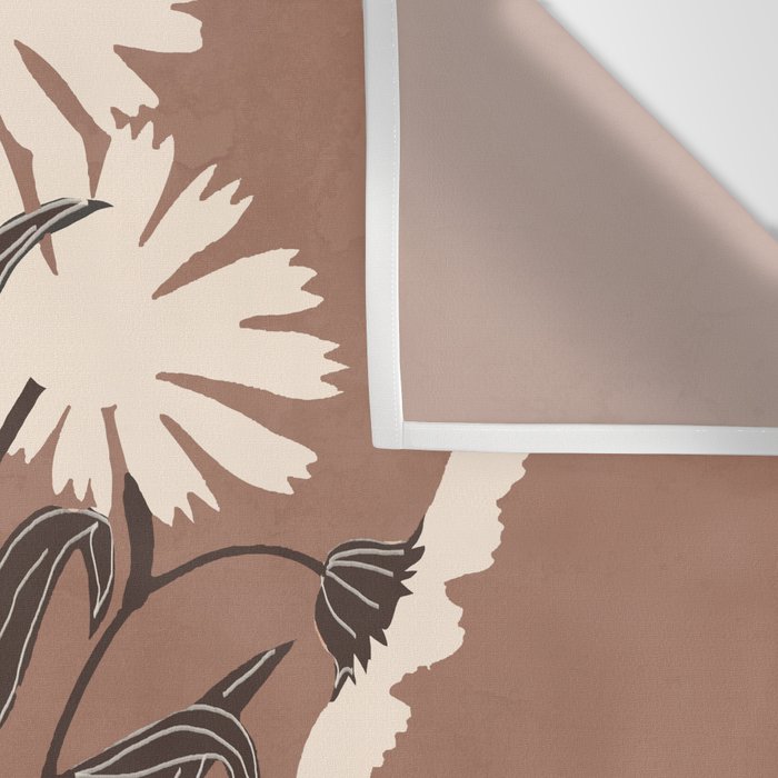 Abstract Flowers 16 Wall Tapestry Gallery Image 3