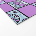 Sagittarius Checkered Print Welcome Mat Gallery Image 2