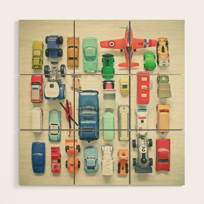 Free Parking Wood Wall Art Gallery Image 1