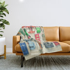 Free Parking Throw Blanket Gallery Image 1