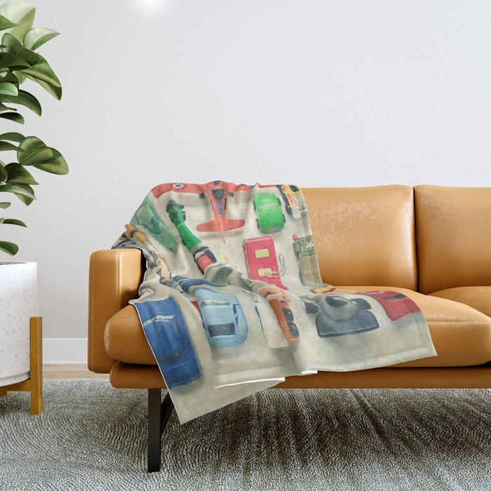 Free Parking Throw Blanket Gallery Image 1