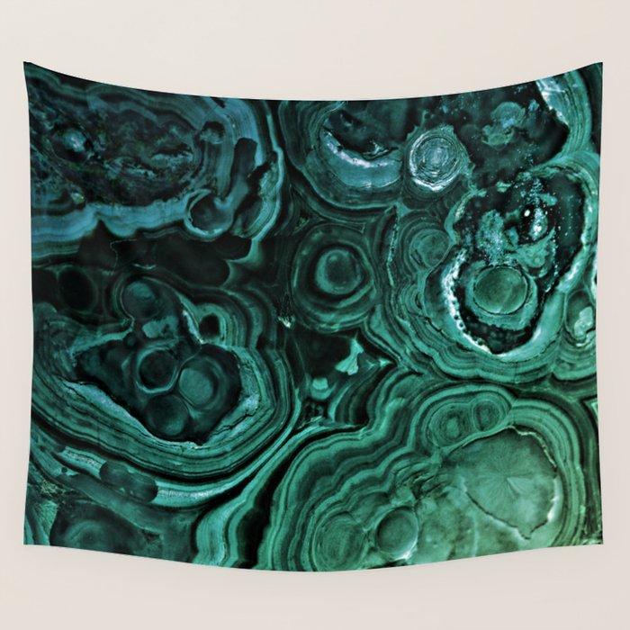 MALACHITE GREEN Wall Tapestry Gallery Image 4