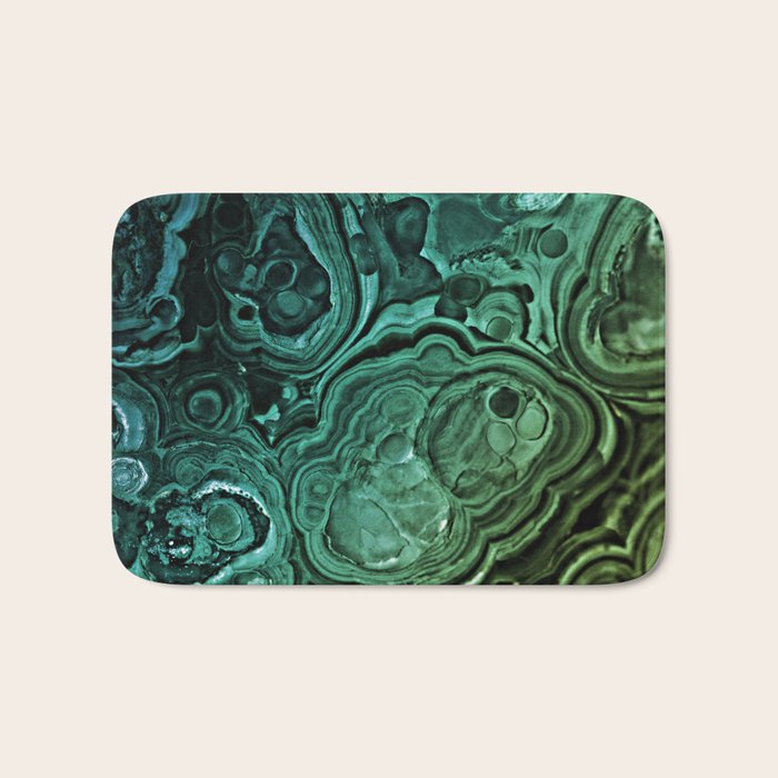 MALACHITE GREEN Bath Mat Gallery Image 1