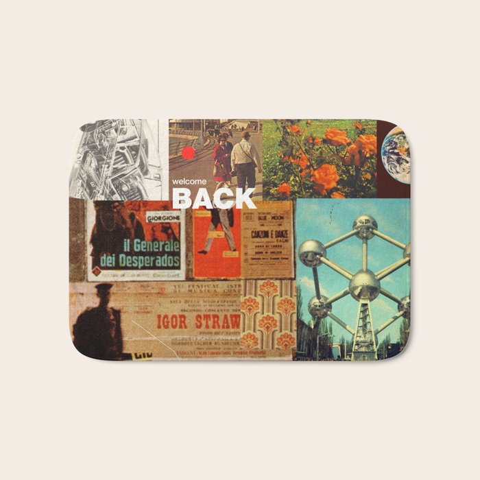 Welcome Back Bath Mat Gallery Image 1
